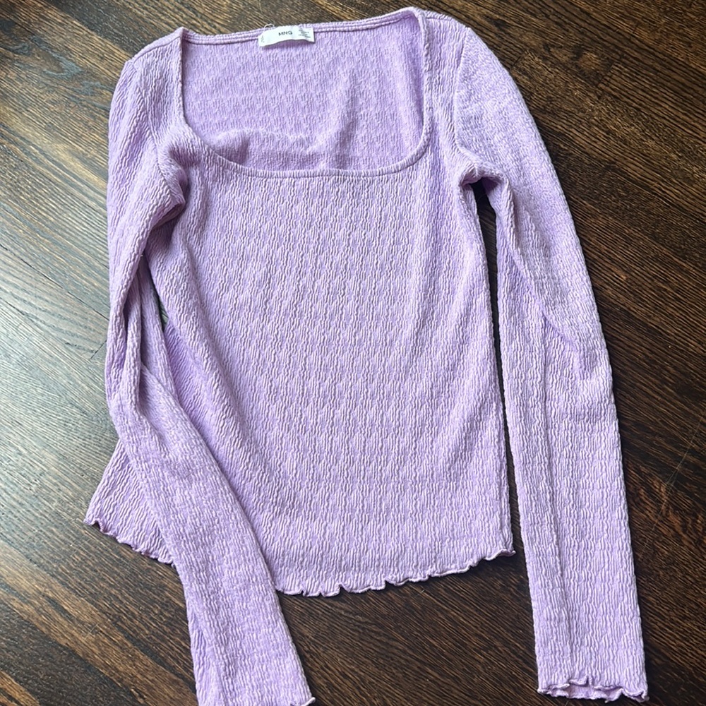 Mango Lavender Top